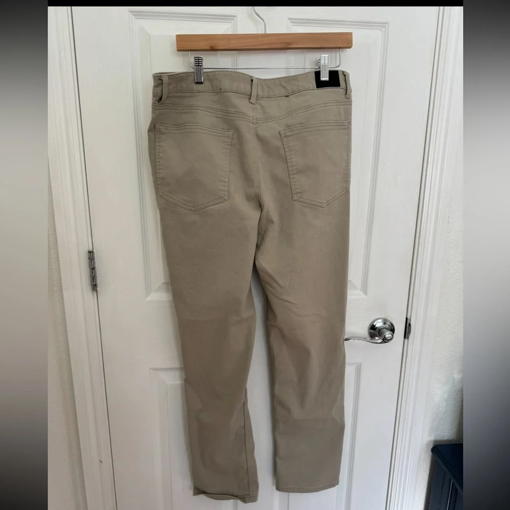 DKNY Khaki Slim Fit Pants 34x32 - Picture 4 of 5